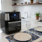 Fritadeira Oven Fry 4 em 1 Elgin Display Digital 12 Litros 1800W + Brinde Jogo Americano