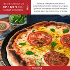 Forno de Bancada Elétrico - Fischer Grill - 44L - Branco - Autolimpante - 50 à 320ºC