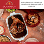 Forno de Bancada Elétrico - Fischer Grill - 44L - Branco - Autolimpante - 50 à 320ºC