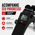Mini Bicicleta Ergométrica Digital Dobrável Fitness Pedalinho - Polex Full Training - Reabilitação Fisioterapia