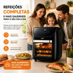 Fritadeira Air Fryer 12Litros Family Oven Fry Elgin 1900W
