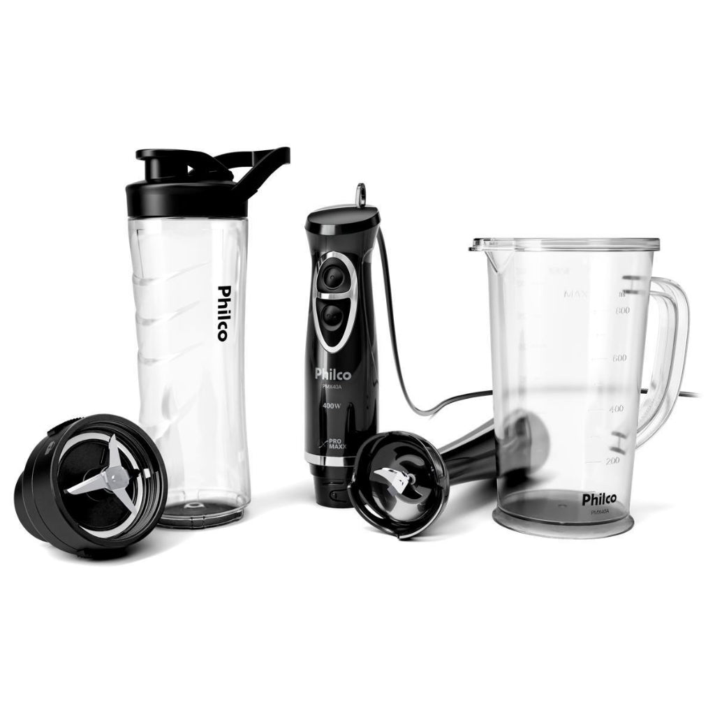 Mixer Blender Philco PMX40A Lâminas de Inox 220v