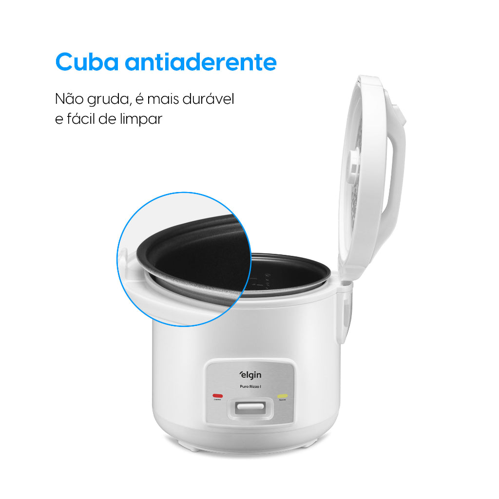 Panela De Arroz Elétrica Puro Rizzo I Elgin 5 Xíc 400w 220v