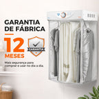 Secadora de Roupas de Parede 8Kg Super Ciclo Branca/Cinza Fischer