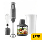 Mixer 3 Em 1 600w Power Inox  Elgin Lunar - Batedor Processador