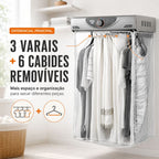 Secadora de Roupas de Parede 8Kg Super Ciclo Silver Fischer