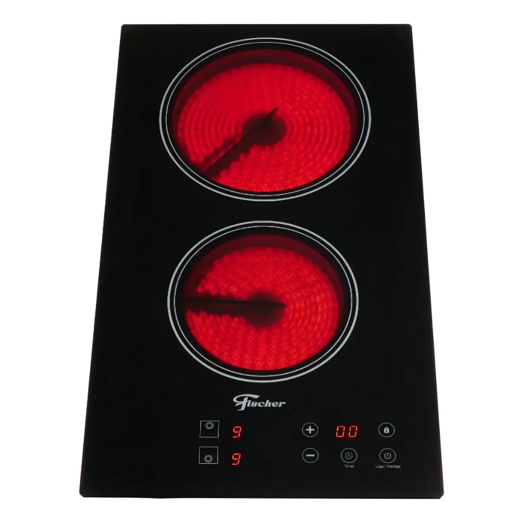 Cooktop Elétrico Fischer 2 Bocas com Touch Screen Vitrocerâmica