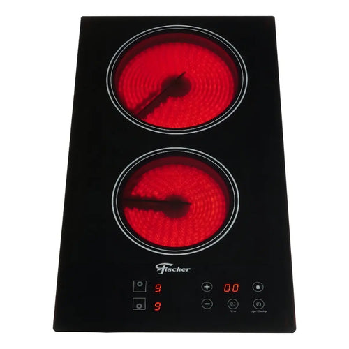Cooktop Elétrico Fischer 2 Bocas com Touch Screen Vitrocerâmica