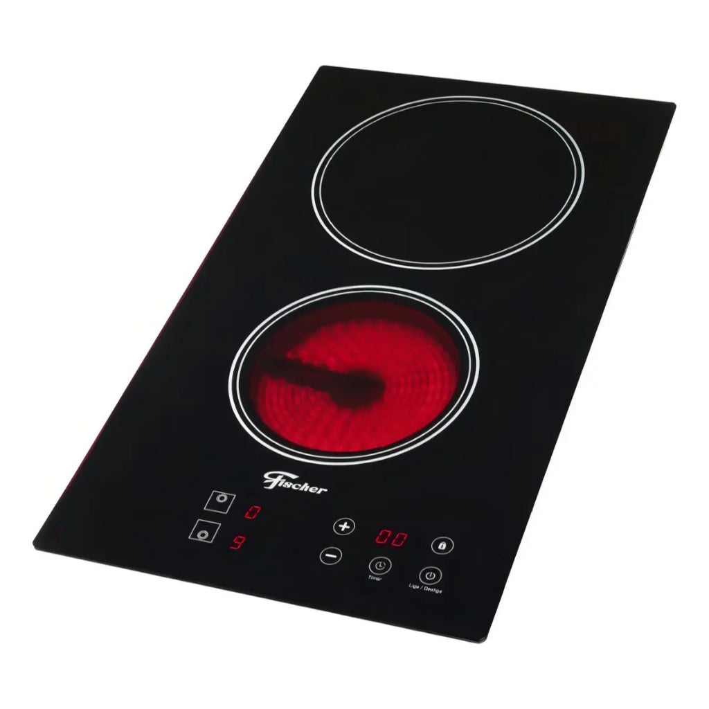 Cooktop Elétrico Fischer 2 Bocas com Touch Screen Vitrocerâmica