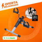 Mini Bicicleta Ergométrica Digital Dobrável Fitness Pedalinho - Polex Full Training - Reabilitação Fisioterapia
