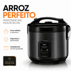 Panela De Arroz Elétrica 127v Elgin Visio Glass 10 Xícaras