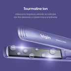 Prancha De Cabelo Glossy Color Elgin Cor Lilás 50W Bivolt
