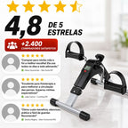 Mini Bicicleta Ergométrica Digital Dobrável Fitness Pedalinho - Polex Full Training - Reabilitação Fisioterapia