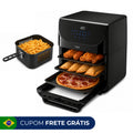 Fritadeira Air Fryer 12Litros Family Oven Fry Elgin 1900W