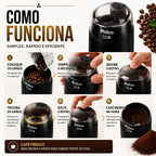 Moedor de Café Philco Perfect Coffee 190W - Prático Café em Fresco Moer Grãos