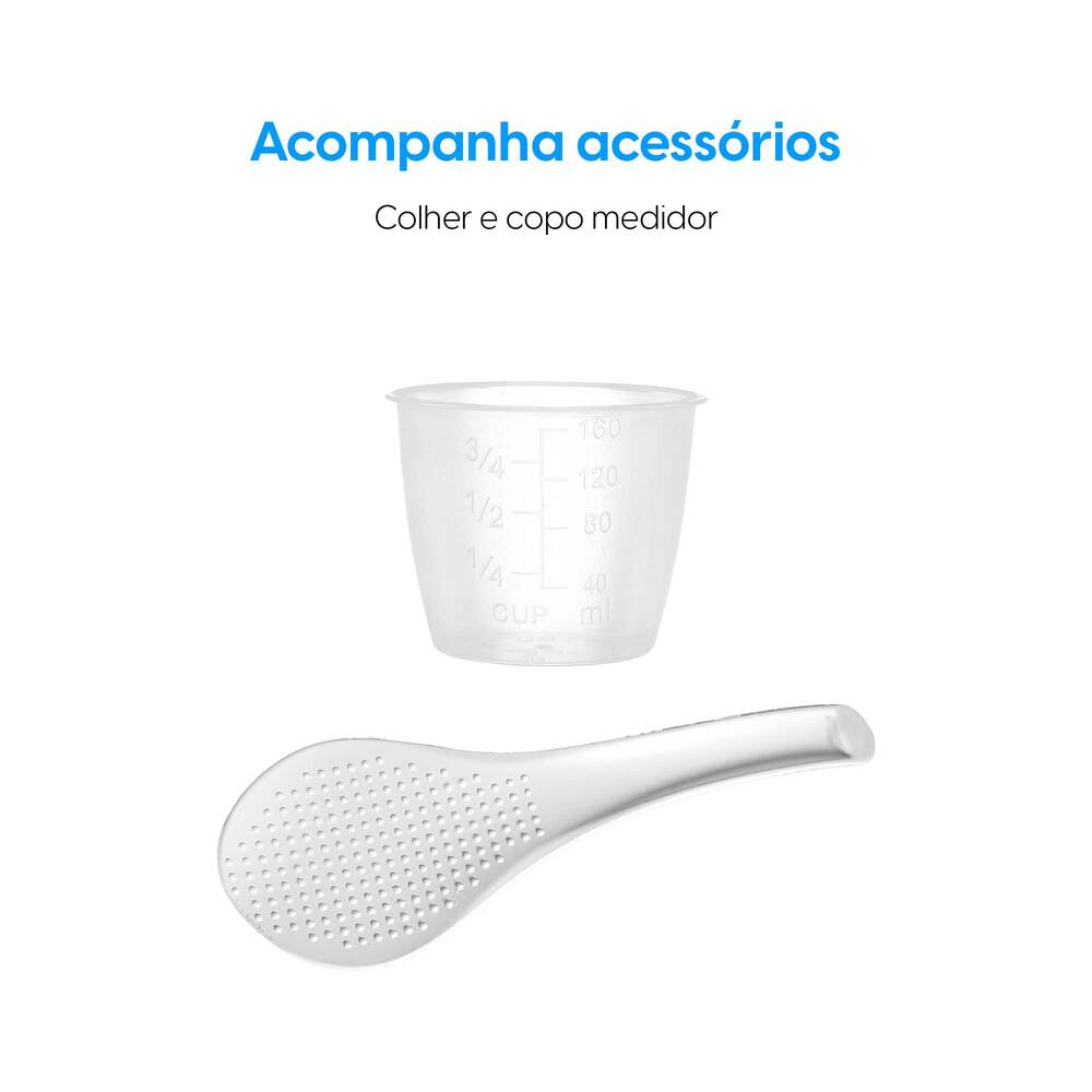 Panela De Pressão Elétrica Fast Cook Preta Elgin - 900w