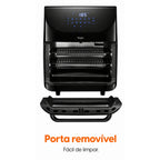 Fritadeira Air Fryer 12Litros Family Oven Fry Elgin 1900W
