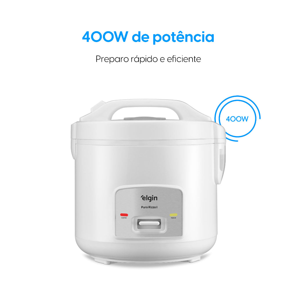 Panela De Arroz Elétrica Puro Rizzo I Elgin 5 Xíc 400w 220v