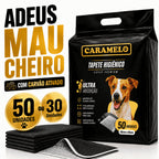 Tapete Higiênico Super Premium Com Carvão Ativado - Black - Anti Odor - Caramelo