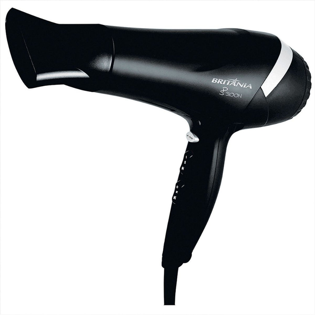 Secador de Cabelo Britânia 2 Temperaturas 2000W SP3100N