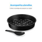 Panela De Arroz Elétrica 127v Elgin Visio Glass 10 Xícaras
