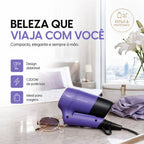 Secador Glossy Color To Go Para Viagem 1200w Bivolt Elgin