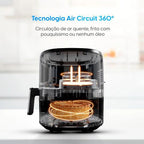 Fritadeira Elétrica Visio Fry Elgin 5l 1700w Airfryer