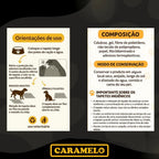 Tapetes Higiênicos Com Carvão Ativado 90 unidades Tamanho 80x60 para Cachorros - Caramelo