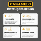 Tapetes Higiênicos Com Carvão Ativado 90 unidades Tamanho 80x60 para Cachorros - Caramelo