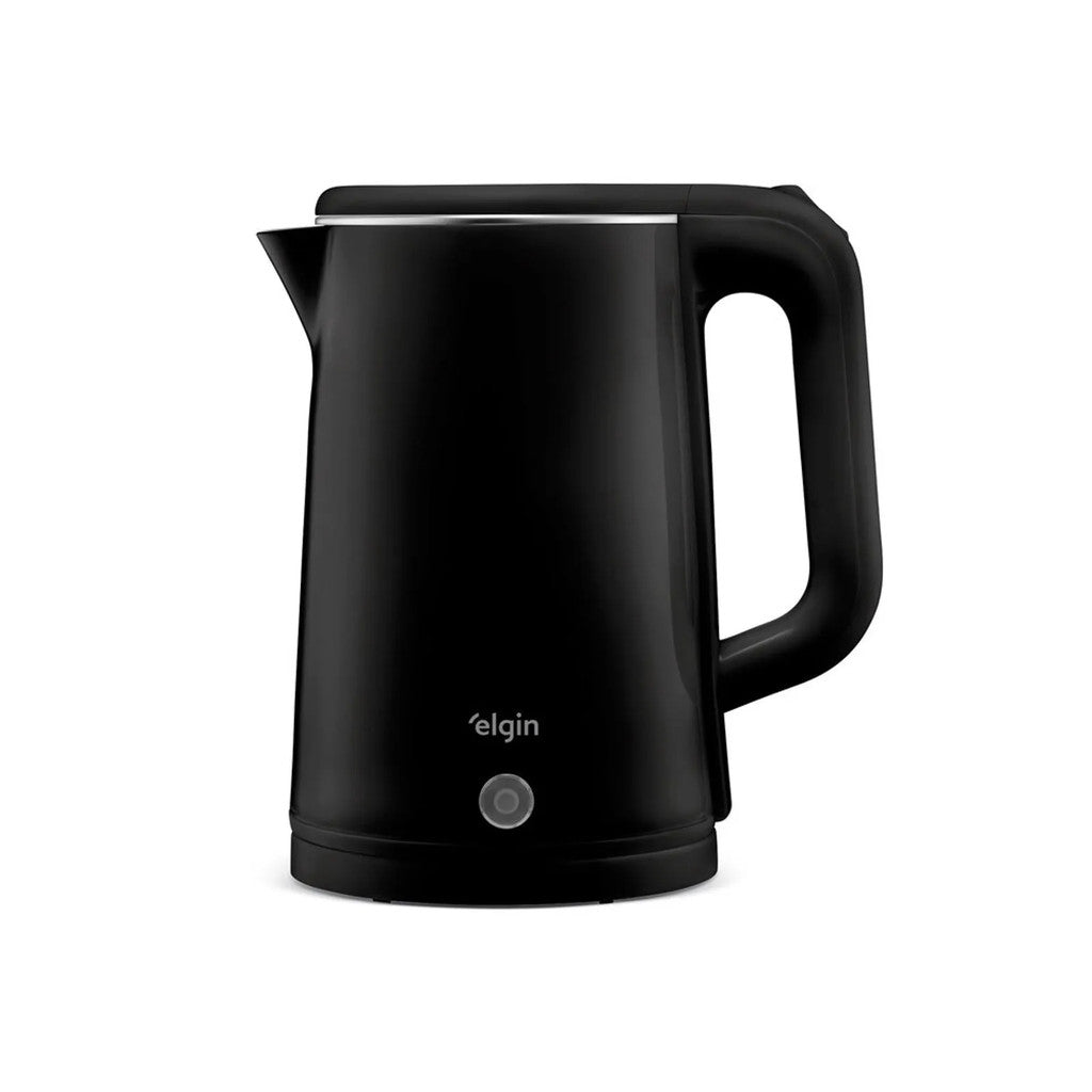 Chaleira Elétrica Slim Preta – Jarra sem Fio 1,8 Litros Desligamento Automático 1.200W