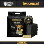 Tapete Higiênico Super Premium Com Carvão Ativado - Black - Anti Odor - Caramelo