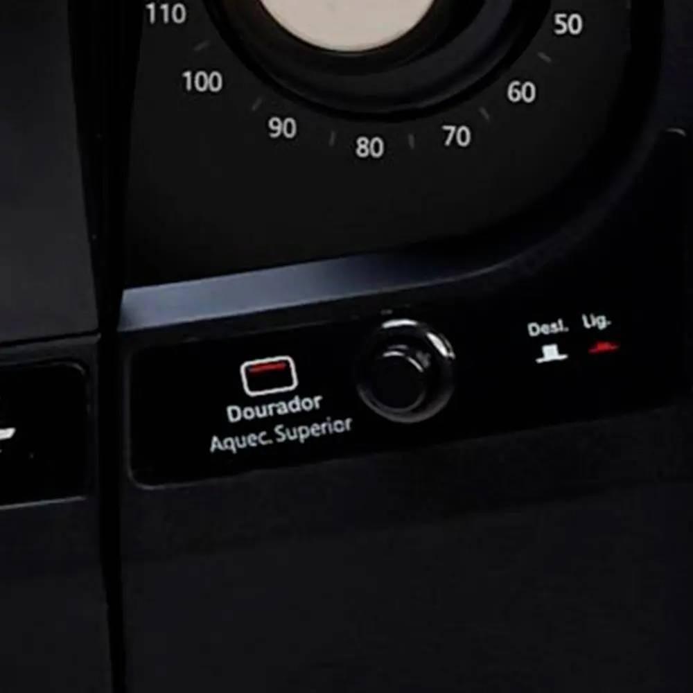 Forno Elétrico Fischer Gourmet Grill 44L Preto Bancada com Dourador e Timer